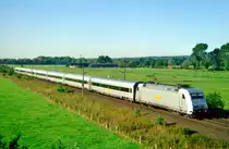 101 131 mit MET 1031 (K�ln–Hamburg) am 09.09.2004 zwischen Jesteburg und Maschen