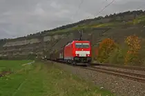 E186 333 am 23.10.14 in Thüngersheim gen Würzburg