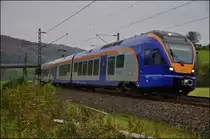 427 005-Cantus- als R5 auf dem Weg nach Kassel Hbf. bei Hermannspiegel am 28.10.14.