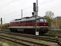 Am 29.10.2014 stand die 231 012-6 von der WFL in Stendal .
