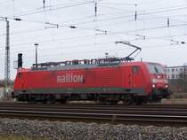 189 047 in Brandenburg Hbf am 11.01.2007.
