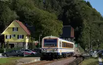 VT 125 als SWE71725 (Ottenhöfen-Achern) in Furschenbach 26.9.14