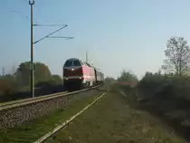 Am 07.11.2014 kam 119 158 mit ihrem Sonderzug aus Berlin nach Stendal und fuhr weiter über Salzwedel nach Papenburg.
