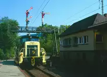 Ausfahrt 365 736 von Iserlohn nach Iserlohn Ost am 16.05.1989.