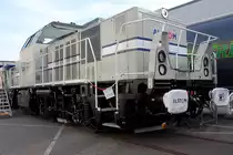 Der Aussteller ALSTOM Transport SA präsentiert auf der InnoTrans am 28.09.2014 in Berlin die dreiachsige Hybrid-Lokomotive der H3 Version.
Sie hat eine Dieseleinsparung zwischen 30 und 50%, in Deutschland wurden acht Maschinen bestellt.

Achsfolge	A ́AA ́
Spurweite	1.435 mm
Fahrzeuglänge über Puffer 	12.800 mm
Fahrzeugbreite 	3.130 mm
Gewicht	67,5 t
Nennleistung	700 kW
Stromversorgung	350 kW Diesel 
