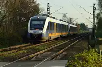 VT 648 441 als RE10 nach Kleve. 23.11.2014