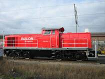 294 874-3 wartet in Gl. 167 von Hagen-Vorhalle nach Erhalt einer neuen Revision auf die Freigabe der Werkstatt um neue Rangieraufgaben wahr zu nehmen.