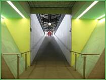 Eine erneuerte Unterf�hrung mit etwas anderem Design und noch nicht von Sprayern verunstaltet in Rorschach. (15.01.2007)