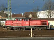 Zwei 294er abgestellt in Plattling. 10.01.2007