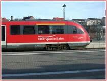 VT 642 667-0 von DB Regio im Auftrag der NASA in Aschersleben. (15.12.2006)