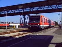 Der 628 250 der S�dostbayernbahn am 22.09.2005 im M�hldorf