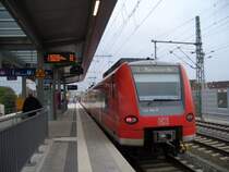 424 034-7 h�lt gerade in Hannover Linden/Fischerhof. Gleich geht es weiter nach Hannover Hbf. 