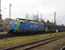 Am 20.12.2014 kam die 189-804 von der PKP Cargo aus Richtung Hannover nach Stendal und fuhr weiter in Richtung Berlin. 