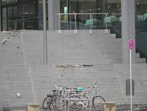 Auf diese Treppe fiel das Element am 18.1.07, das war lebensgef�hrlich. Aufgenommen am 21.1.2007