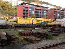 Oktober 2014 in Neuenburg. SBB Besitz 1 KRC 1200 Xtmaas 99 85 94 19 500-5
Hab ich bei Rangierarbeiten entdeckt.