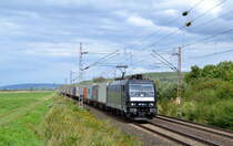185 564 mit DGS 69295 Nienburg/Weser - Mannheim Hgbf am 17.08.2014 bei Nörten-Hardenberg.