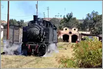 442.59 und 442.55 werden für die Fahrt nach Shegerini bereitgestellt. Asmara. (04.12.2014)