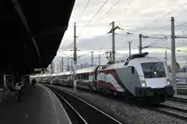 1116.249 mit dem Rj 531 W.Matzleinsdorferplatz 18.12.14 auf der fahrt nach Lienz  
