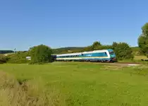 223 063 mit EX 351 am 07.06.2014 bei Milavce.