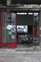 Die letzten Tage der Empfangshalle des Remscheider HBFs sind gez�hlt. 