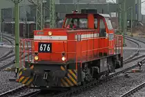 RBH 676 am 25.12.14 an der Kokerei Prosper.