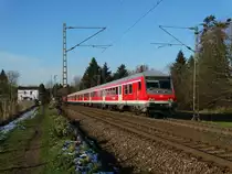 DB Regio Hessen Steuerwagen Bauart Wittenberge als RB 55 bei Hanau West am 05.01.15 auf der KBS 640