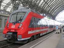 442 649 am 30. August 2014 im Dresdner Hauptbahnhof