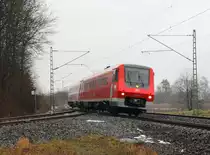 611 530 DB Regio bei Redwitz am 08.01.2015.