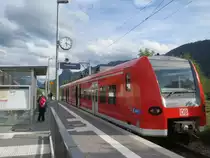 426 532-8 am 28. August 2014 am Haltepunkt Unterammergau auf der Strecke Murnau-Oberammergau