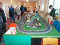 Am 28.und 29.Dezember 2014 war Diese LEGO Anlage zubestaunen.