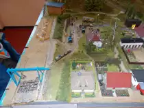 Auf der Sassnitzer Modellbahnausstellung,am 28.und 29.Dezember 2014,wurde auch diese H0e Feldbahnanlage gezeigt.