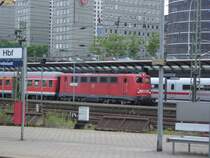 141 414-3 mit einer RB in HH HBF.
