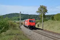 185 603 mit Hccrrs am 18.09.2014 bei Oberdachstetten