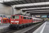 111 066-7 mit einem Regionalzug am 16.01.2015 in M�nchen Hbf

Hersteller: Henschel, Kassel (mechanisch), BBC (elektrisch)
Fabriknummer: 31912
Abnahmedatum: 14.07.1976
Erst-Bw: M�nchen
Heimat-Bw z.Z.d. Aufnahme: M�nchen Hbf
weitere Beheimatungen: Frankfurt (M) 1
UIC-Nr.: 91 80 6111 066-7 D-DB
Betreibernr. z.Z.d. Aufnahme: 111 066-7
EBA-Nr.: EBA 01C20A 066
Eigent�mer z.Z.d. Aufnahme: DB Regio
Fahrzeugnutzer z.Z.d. Aufnahme: Regio Oberbayern, M�nchen
Radsatzfolge: Bo'Bo'
Vmax (km/h): 160
Stundenleistung (kW): 3.620
Anfahrzugkraft (kN): 274
Dienstmasse (t): 83
Radsatzfahrmasse max. (t): 21
L�P (mm): 16.750

Bildrechte: IKM; Smart Reise, Aleksei Neverov