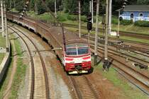 EPL9T - 011 in rot am 01.07.2014 in Kiew Wolinskij.