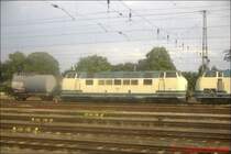 Gleich zwei griechische V200 standen im Sommer 2002 in Bad Kleinen.
Von dort wurden sie wenig sp�ter zur PEG nach Pritzwalk �berf�hrt.