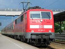 RB aus Passau Hbf bei der Einfahrt in Plattling. 