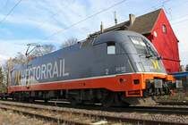 Hectorrail 242.502  Zurg  am 1.3.14 in Ratingen-Lintorf.