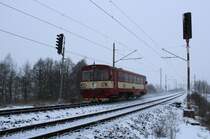 810 666-8 zu sehen am 31.01.15 bei Jindřichov.