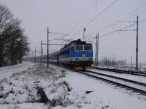 362 084-6 zu sehen am 31.01.15 bei Jindřichov.