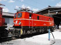 Dampflokfest Selzthal 2003,�BB E-Lok 1040 013-3 am 08.06.03