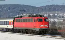 115 383-2 mit dem IC 282 (Zürich HB-Stuttgart Hbf) bei Möhringen 4.2.15
