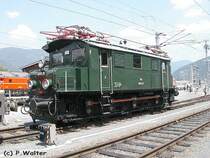 Dampflokfest Selzthal 2003,�BB E-Lok Oldtimer 1080.01 am 08.06.03