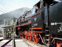 Dampflokfest Selzthal 2003,�GEG Lok 50 3519 am 08.06.03