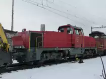 SBB - Am  841021-9 abgestellt im SBB Güterbahnhof Biel am 01.02.2015
