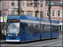 DUEWAG 6N1 NR. 661 der RSAG in Rostock am 13.04.2014