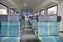 Blick in den Mittleren Großraum des Designsonderling 22-34 379 Bnrz 436.0 im OFV/Hannover-Design.
Das sieht schon sehr Bunt aus:) (Ludwigshafen(Rhein), 24.10.14)