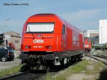 2016 007-3, am 17.Mai 2003 in der Traktion Wien Ost