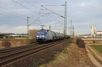 152 138-4  Albatros Express  bei Reundorf am 04.03.2015.