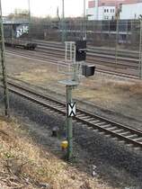 KS Signal an der Südeinfahrt Heidelberg Hbf am 06.03.15